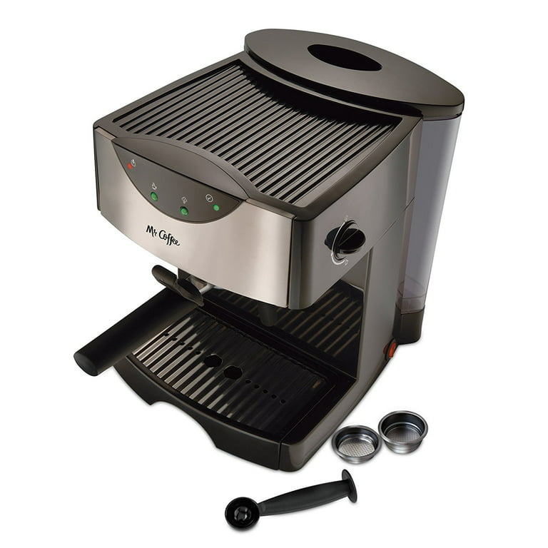 Mr. Coffee Pump Espresso Maker review: A cheap espresso machine chock-full  of quirks - CNET