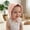 Orange, variant on Baby Ruffle Brim Bonnet with Tie Straps, Airy cotton gauze, Secure fit for outdoor walks, beach trips and daily outings, 0-3 Years White