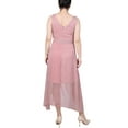 thumbnail image 3 of NY Collection Women's Sleeveless Wrap Chiffon Dress, 3 of 4