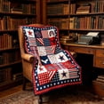 thumbnail image 4 of PureCasa Flag Star Patriotic Blankets Independence Day 4th of July Blanket Gifts, Ultral Soft Lightweight Flannel Blankets Throw for Home Sofa Bed Chair, 4 of 9