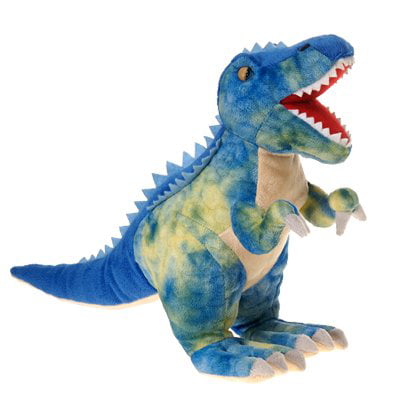 Fiesta Spinosaurus Standing Dinosaur 18'' Inches My Black Dino Pet Pillow Toy 