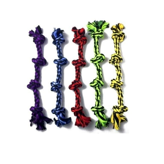 25 in. Nuts for 4 Knots Rope Toys, Assorted