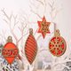 thumbnail image 3 of Adornos navideños colgantes de madera 16 Uds YONGSHENG, 3 of 5