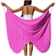 thumbnail image 3 of TaTaai Women Solid Color Sheer Chiffon Beach Cover Up Wrap Sarong Long Skirt with Tie Waist Lightweight Flowy Dress for Swimwear Vacation Pool Party Wear Gift, 3 of 9
