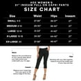 thumbnail image 3 of HDE Women's Pull On Capri 21" Inseam Cropped Pants with Pockets Cool Gray S, 3 of 6