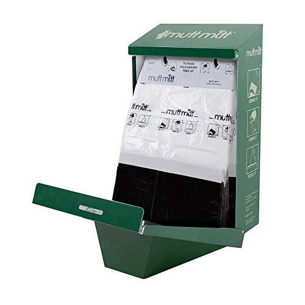 Mutt Mitt 2450 2 Ply Waste Bags, White - 800 per Case