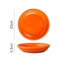 thumbnail image 2 of Modern minimalist ceramic solid color tableware household plate, 2 of 5