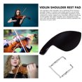 Violin Shoulder Rest Support Professional Ebony Fiddle Shoulder Rest