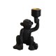 thumbnail image 1 of Fun Gift Candle Holder Animal Theme for Household, Birthday, Party, Wedding Funny Monkey Celebration Household gold, 1 of 4