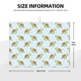 thumbnail image 2 of Fotbe Cartoon Sea Turtle Alfombrilla de Secado para Cocina con Estampado, 18x24 Pulgadas, 2 of 7