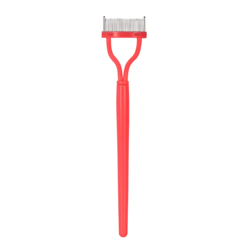 Eyelashes Eyelash Comb Lash Separator Mascara Lift Curl Metal Brush Beauty Makeup Tool As Show Other