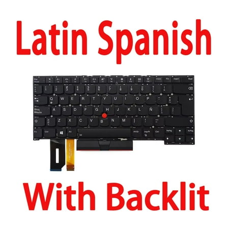 

LXJNGSJ Enhanced Replacement Backlit Keyboard for ThinkPad T490S T495S T14S P1 Extreme Gen1 Gen2 Compatible with/without Trackpoint - Part Numbers 02HM208 and 02HM244