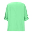 thumbnail image 4 of My Orders Cute Summer Tops for Women Floral Blouses & Button-Down Shirts Petite Yoga Tops Women Built In Bra Crop Tops for Women Trendy Summer My Orders Placed By Me, 4 of 6