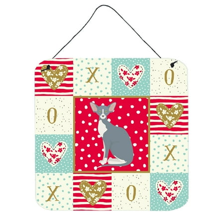 Peterbald Cat Love Wall or Door Hanging Prints