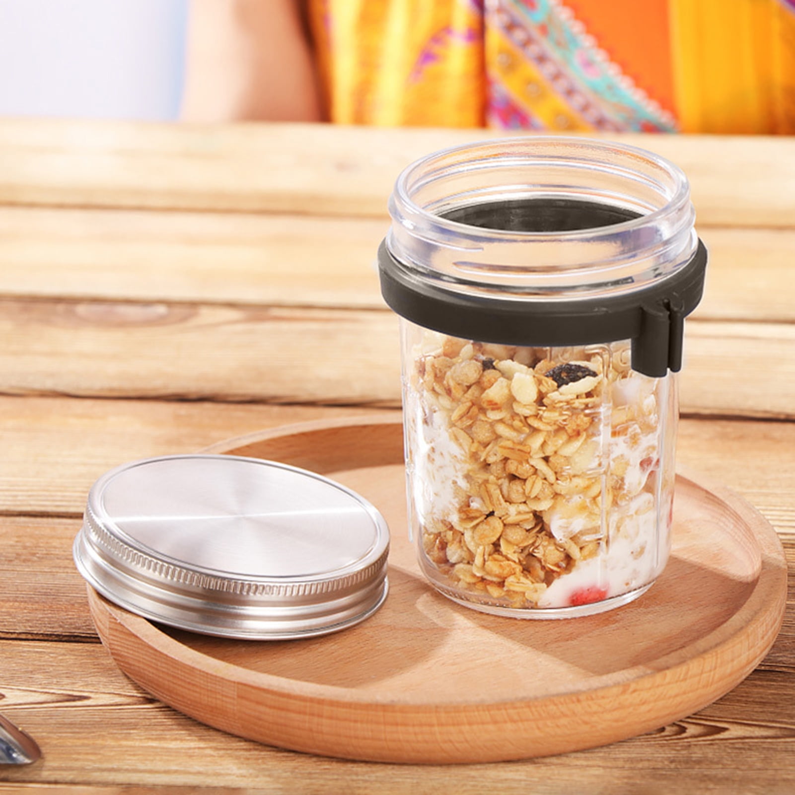 Microplane 3pc Jar Top Set: Master Meal Prep with Wide-Mouth Mason