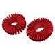 thumbnail image 2 of Muñequeras Yuyangstore Accesorios de disfraz para Cosplay Jester rojo, 2 of 7
