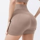 thumbnail image 4 of Conjunto de dos piezas de sujetador deportivo con amortiguación para mujer, pantalones cortos deportivos de cintura alta sin costuras y almohadillas para el pecho, ropa moldeadora para mujer, 4 of 6