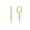 Sharp Corner Ear Clip, variant on Bee Earrings for Women Huggie Hoop 14K Gold Plated Bee Dangle Hoop Dainty Earrings Honey Bumble Bee Huggie Hoop Hypoallergenic Earrings for Women Bumblebee Earring