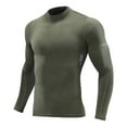 thumbnail image 3 of Kiijoy Boys Athletic Long Sleeve T-Shirt Kids Quick Dry Stretch Training Tee, Sizes 7-8, 3 of 5