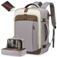 thumbnail image 1 of Mochila de viaje LOVEVOOK de 40 litros para mujer con cubos de embalaje de 17 pulgadas, 1 of 9