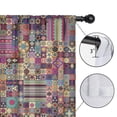 thumbnail image 4 of Blackout Kids Curtains,Boho Bohemia Flower Childrens Insulated Curtains Set Of 2,Bedroom Essentials,Toddler Room Decor 42"x63"(106x160cm), 4 of 4