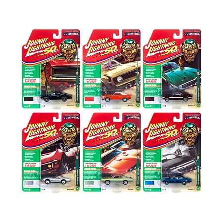 Muscle Cars USA 2019 Release 1, Set B of 6 Cars 
