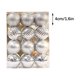 thumbnail image 2 of Teissuly Christmas Ornaments Balls, 24 Pcs Christmas 4cm Balls, Christmas Tree Decorations Hanging Ball for Holiday Wedding Party Decoration Teissuly WER202311273806, 2 of 8