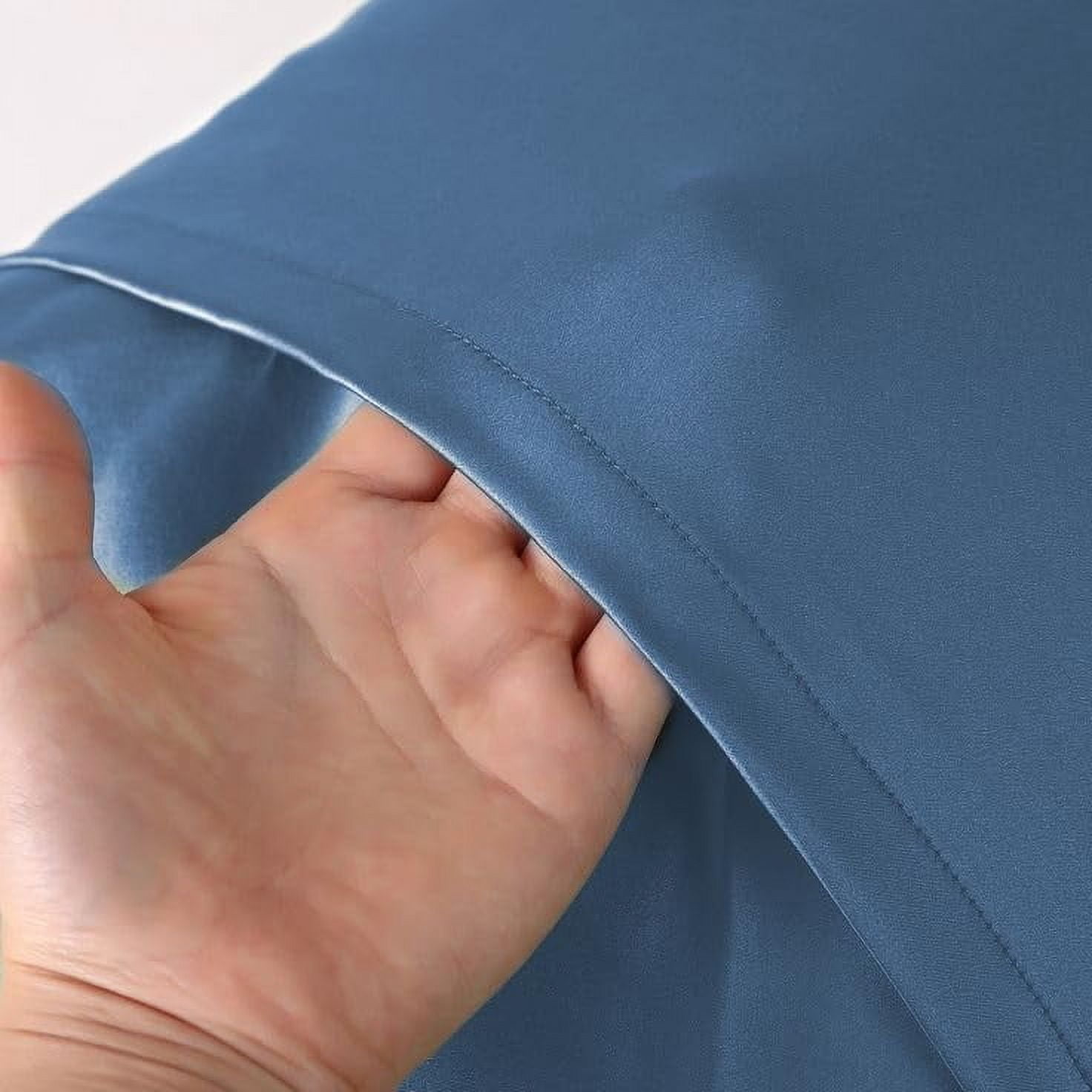 100% Bamboo California King Sheet Set - Ultra Soft, Breathable & Cooling, Ideal for Hot Sleepers, 16" Deep Pocket, Hotel Luxury Bedding (Bahamas Blue)