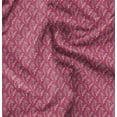 thumbnail image 1 of Soimoi Pink Rayon Fabric Leaf Floral Fabric Prints By Yard 56 Inch Wide, 1 of 6