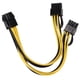 thumbnail image 5 of uds Cable de alimentación 6pin hembra PCIE a 2xPCIE 8pin macho 20cm GPU adaptador de corriente para accesorios de computadora, 5 of 5