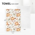 thumbnail image 2 of Fall Kitchen Towels 18x26 inch Burnt Orange Buffalo Plaid Decor Dish Towels Autumn Harvest Thanksgiving Seasonal Decoration Hand Towel Absorbent Dish Cloths for Home Kitchen Dining Set of 2, 2 of 6