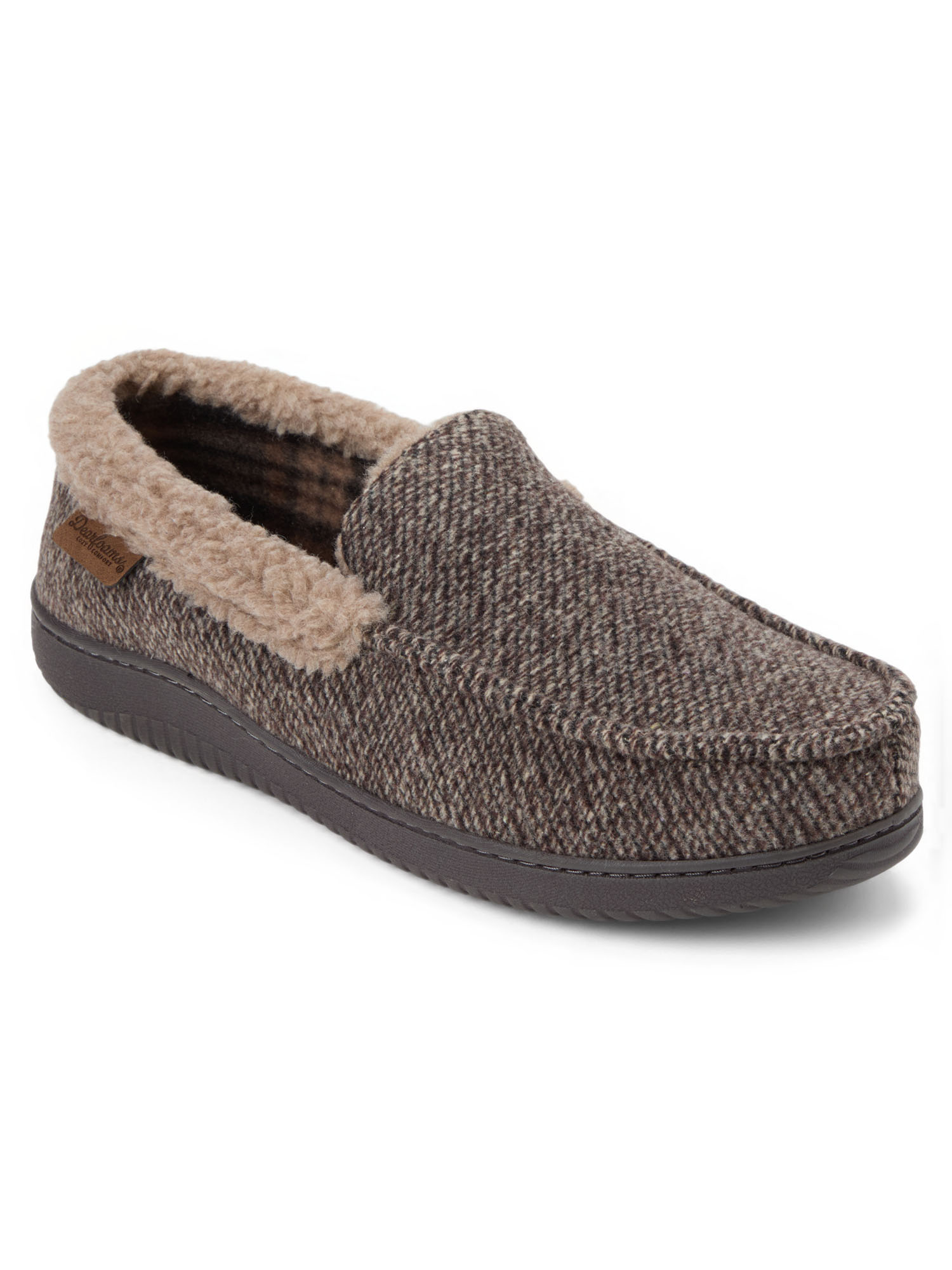 Dearfoams Men's Cozy Comfort Moccasin Slippers photo 1