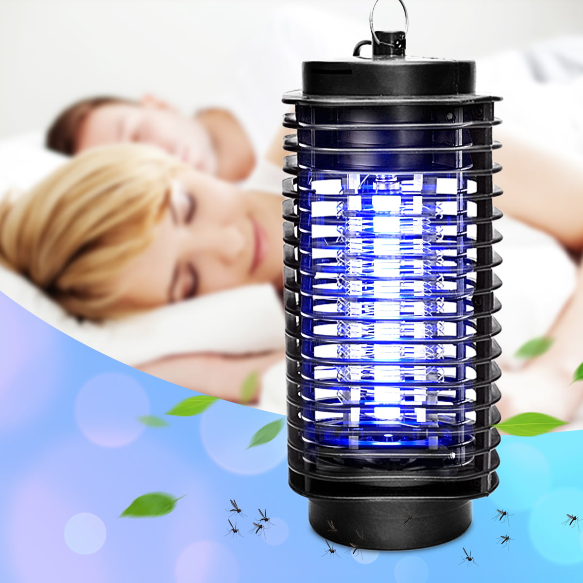 Electric 110V Mosquito Killer Lamp Insect Zapper Bug Fly Control US Plug 