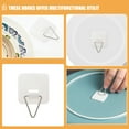 thumbnail image 3 of FONDOTIN 25pcs Wall Plate Hangers Plastic Heavy Duty Capacity Wall Display Kitchens, 3 of 8