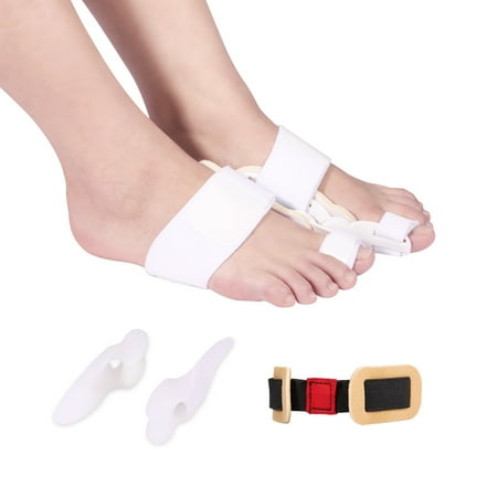 5 Pcs Bunion Splint Straightener Orthotic Toe Spacer Relief Hallux Valgus Foot pain to Realign toes for Women and Men