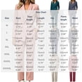 thumbnail image 3 of Cagogo Women Plus Size 2 Piece Outfit Long Sleeve Blazer Tops Wide Leg Pants Set Casual Business Lounge Suits Tracksuits Travel Work Clothes, Navy XL, 3 of 8