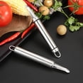thumbnail image 4 of Longan Seed Remover,Shrimp Deveiner Tool,Stainless Steel Shrimp Deveining Tool,Portable Efficient Peeler Tool Deseeding and Vein Removal Gadget Deveiner Shrimp(Silver), 4 of 5