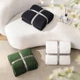 thumbnail image 5 of JOOJA Knit Throw Blanket Super Soft Cozy Blanket for Bed Sofa, 50"x60", Dark Green, 5 of 6
