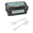 thumbnail image 4 of Bento Boxes For Student, Lunch Box For Adults Kids 1500ml Large Capacity Bento Lunch Box 3 Compartments Lunch Box Containers For Home School Office, 4 of 8