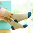 thumbnail image 6 of Odeerbi 5 PCS Cotton Crew Socks for Kids Boys Girls Breathable Cute Soft Socks Kids Children Print Middle Tube Socks, 6 of 9