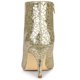 thumbnail image 4 of De las mujeres Brillo Dedo Puntiagudo Tacones de aguja Botines Oro 41, 4 of 7