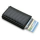thumbnail image 1 of Cartera delgada Nikou con múltiples tarjetas gran capacidad compacta para hombre fibra de carbono color negro tamaño único, 1 of 12