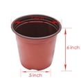 thumbnail image 5 of 100 PCS Plastic Plant Nursery Pots 6.3 Inches Seedling Cups, Plant Container Fit for Succulents Seedlings Cuttings Transplanting, 5 of 6