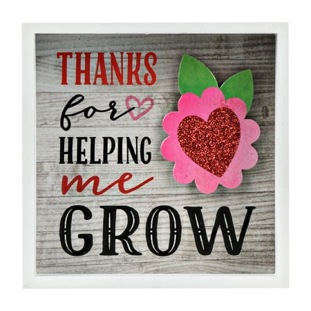 Way to Celebrate Valentine's Day Teacher's Shadowbox Desk Décor