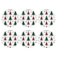 thumbnail image 2 of Disketp Buffalo Plaid Christmas Trees Funny Coasters,6 Pcs Leather Coasters With Holder, Perfect Housewarming Hostess Gifts,Protect Furniture From Water Marks Scratch And Damage, 2 of 9