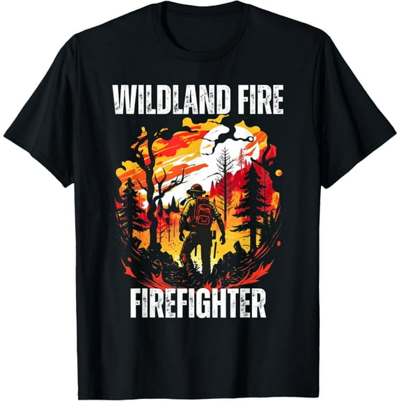 Sam Soft Wildland Fire Firefighter Firemen Rescue Department Fireman T-Shirt Full Size S-5XL