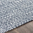 thumbnail image 5 of Mark&Day Outdoor Rugs, 8x10 Cuijk Cottage Indoor/Outdoor Dark Blue Area Rug, Non Shedding Blue Cream Carpet for Patio, Porch, Deck, Bedroom, Living Room or Kitchen (7'6" x 9'6"), 5 of 8