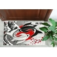 thumbnail image 4 of Japanese Fish Rug, Anime Lover Gift Rugs, Japanese Rugs, Animal Rug, Personalized Gifts, Thin Rug, Entry Rug, Bath Rug, Salon Decor Rug, 2.3'x3.3' - 70x110 cm, 4 of 8