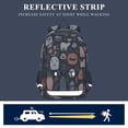 thumbnail image 5 of Backpack 12.9 *5.1 * 17.7 Inches Outing Backpack, Shopping Backpack, Travel Backpack Seamless Halloween Pattern, 5 of 7