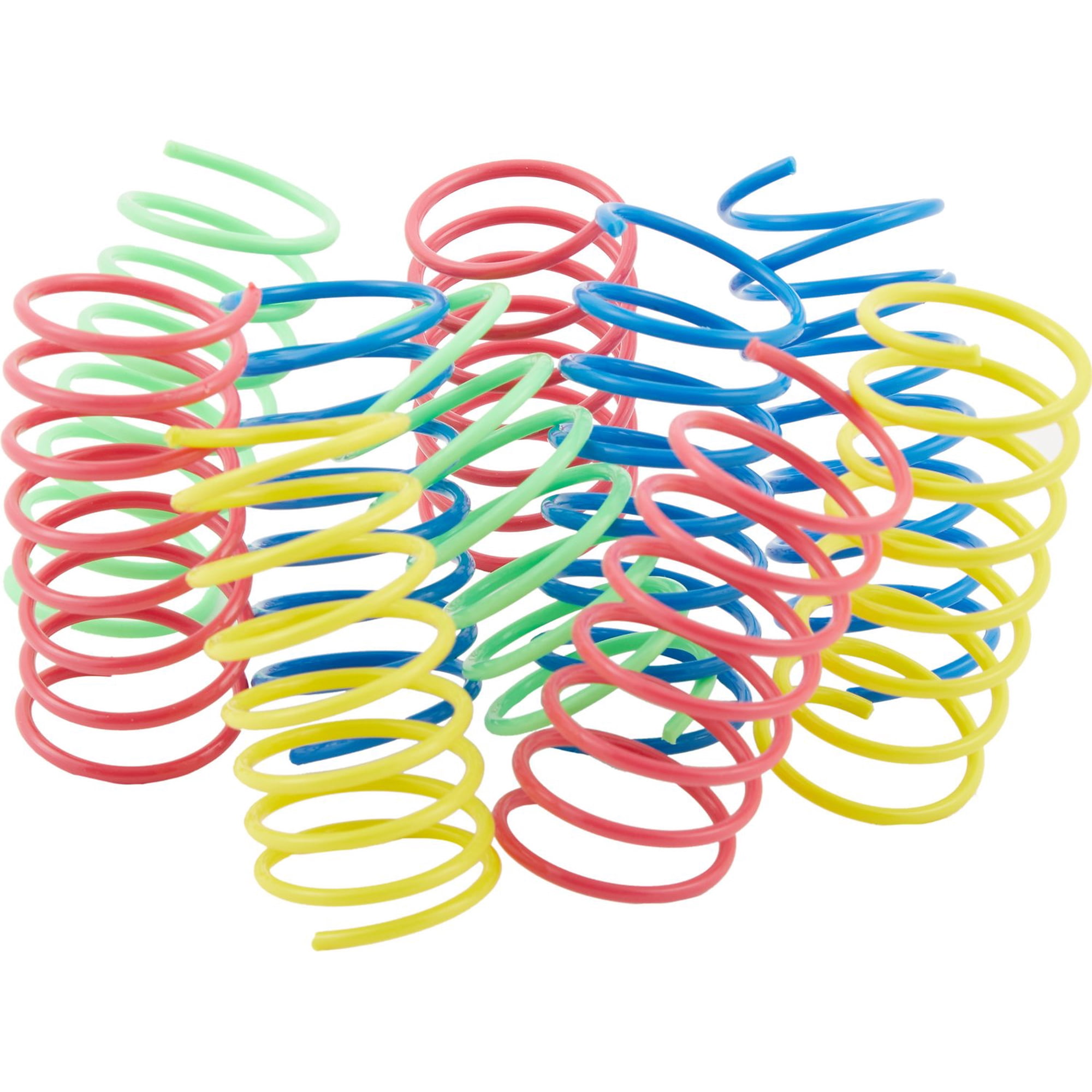 Spot Wide Colorful Springs Cat Toy